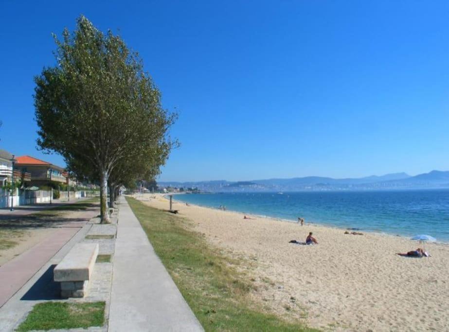 Atico En La Playa De Cangas ภายนอก รูปภาพ