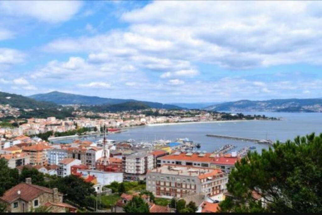 Atico En La Playa De Cangas ภายนอก รูปภาพ