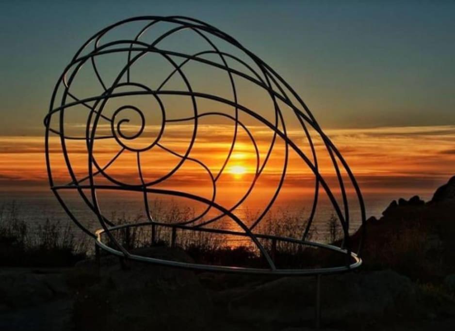 Atico En La Playa De Cangas ภายนอก รูปภาพ